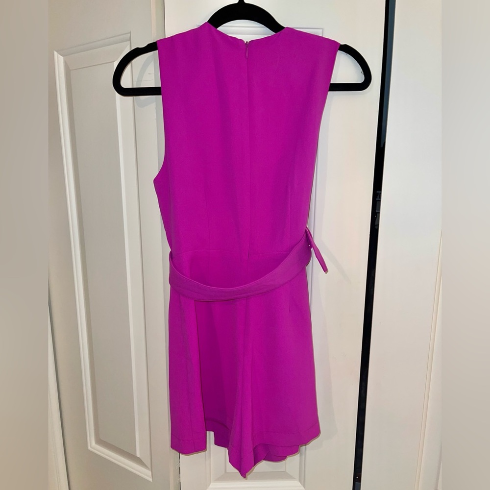 Fuchsia Skort Romper - image 3